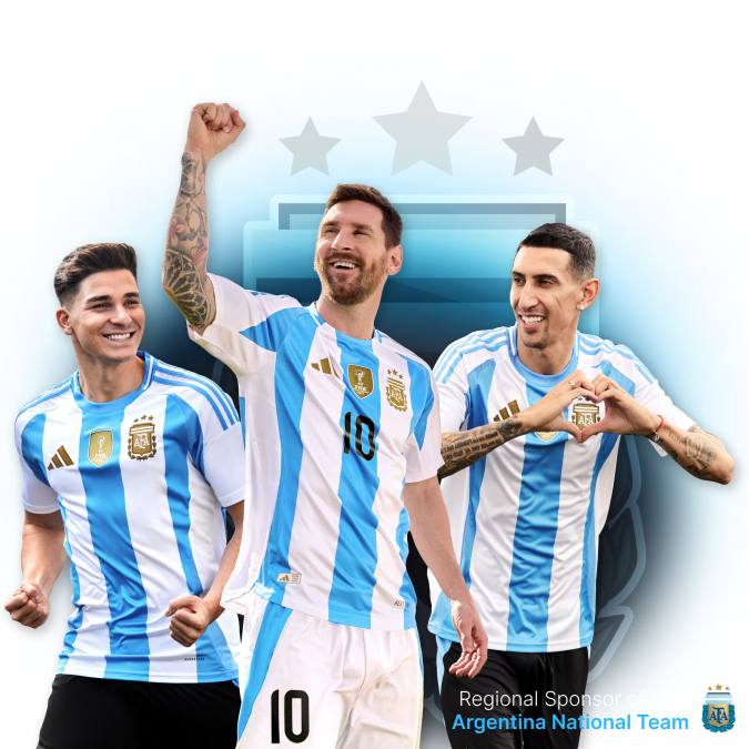 CoinPoker - Proud Sponsors of Argentina Football Team